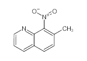 罗恩/Rhawn 7-甲基-8-硝基喹啉，R051333-5g CAS:7471-63-8,98%(GC)(T),5g/瓶 售卖规格：1瓶