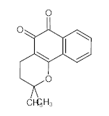 罗恩/Rhawn 3,4-二氢-2,2-二甲基-2H-萘并[1,2-B]吡喃-5,6-二酮，R051108-100mg CAS:4707-32-8,99%,100mg/瓶 售卖规格：1瓶