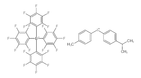 罗恩/Rhawn 4-异丙基-4'-甲基二苯基碘_四(五氟苯基)硼酸盐，R050995-1g CAS:178233-72-2,98%(T),1g/瓶 售卖规格：1瓶