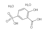 罗恩/Rhawn 5-磺基水杨酸二水合物，R050447-100ml CAS:5965-83-3,w(C7H6O6S.2H2O)=20g/L,100ml/瓶 售卖规格：1瓶