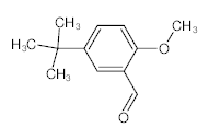 罗恩/Rhawn 5-叔丁基-2-甲氧基苯甲醛，R049965-100g CAS:85943-26-6,98%,100g/瓶 售卖规格：1瓶