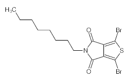 罗恩/Rhawn 1,3-二溴-5-辛基-4H-噻吩并[3,4-C]吡咯-4,6(5H)-二酮，R049280-20mg CAS:566939-58-0,98%,20mg/瓶 售卖规格：1瓶