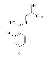 罗恩/Rhawn 2,4-二氯-N-(2-羟基丙基)苯甲酰胺，R048722-1g CAS:947888-99-5,≥97%,1g/瓶 售卖规格：1瓶
