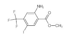 罗恩/Rhawn 2-氨基-5-碘-4-(三氟甲基)苯甲酸甲酯，R047514-250mg CAS:872624-52-7,97%,250mg/瓶 售卖规格：1瓶