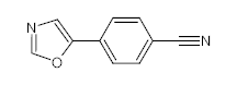 罗恩/Rhawn 4-(5-噁唑基)苯腈，R047489-1g CAS:87150-13-8，≥97%，1g/瓶 售卖规格：1瓶