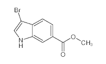 罗恩/Rhawn 3-溴吲哚-6-甲酸甲酯，R047324-5g CAS:860457-92-7,＞97%,5g/瓶 售卖规格：1瓶