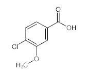 罗恩/Rhawn 4-氯-3-甲氧基苯甲酸，R047282-1g CAS:85740-98-3,97%,1g/瓶 售卖规格：1瓶