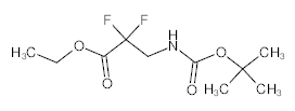 罗恩/Rhawn 2,2-二氟-3-(Boc-氨基)丙酸乙酯，R047123-250mg CAS:847986-13-4,≥95%,250mg/瓶 售卖规格：1瓶