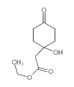 罗恩/Rhawn 1-羟基-4-氧代环己基乙酸乙酯，R046859-25mg CAS:81053-18-1,97%,25mg/瓶 售卖规格：1瓶