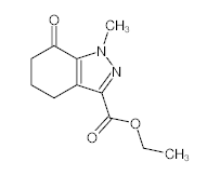 罗恩/Rhawn 4,5,6,7-四氢-1-甲基-7-氧代-1H-吲唑-3-羧酸乙酯，R046820-250mg CAS:802541-13-5,97%,250mg/瓶 售卖规格：1瓶