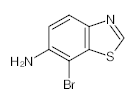 罗恩/Rhawn 6-氨基-7-溴苯并噻唑，R046539-1g CAS:769-20-0,98%,1g/瓶 售卖规格：1瓶