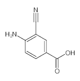 罗恩/Rhawn 4-氨基-3-氰基苯甲酸，R046273-50mg CAS:74192-47-5,95%,50mg/瓶 售卖规格：1瓶