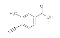 罗恩/Rhawn 4-氰基-3-甲基苯甲酸，R046239-1g CAS:73831-13-7,98%,1g/瓶 售卖规格：1瓶