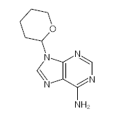 罗恩/Rhawn 6-氨基-9-(四氢吡喃-2-基)-9H-嘌呤，R046172-250mg CAS:7306-67-4,95%,250mg/瓶 售卖规格：1瓶