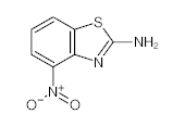 罗恩/Rhawn 2-氨基-4-硝基苯并噻唑，R045869-100mg CAS:6973-51-9,98%,100mg/瓶 售卖规格：1瓶