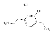 罗恩/Rhawn 5-(2-氨基乙基)-2-甲氧基苯酚盐酸盐，R045343-250mg CAS:645-33-0,98%,250mg/瓶 售卖规格：1瓶