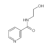 罗恩/Rhawn N-(2-羟乙基)-3-吡啶甲酰胺，R045106-250mg CAS:6265-73-2,95%,250mg/瓶 售卖规格：1瓶