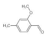 罗恩/Rhawn 2-甲氧基-4-甲基苯甲醛，R044518-1g CAS:57415-35-7,≥97%,1g/瓶 售卖规格：1瓶