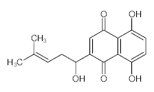 罗恩/Rhawn 紫草素，R043818-20mg CAS:517-88-4,HPLC≥98%,20mg/瓶 售卖规格：1瓶