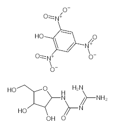 罗恩/Rhawn 1-(二氨基亚甲基)-3-(beta-D-呋喃核糖基)脲苦味酸盐，R043182-1g CAS:4336-46-3,82%,1g/瓶 售卖规格：1瓶