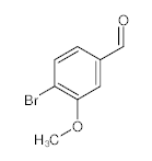 罗恩/Rhawn 4-溴-3-甲氧基苯甲醛，R043165-1g CAS:43192-34-3,97%,1g/瓶 售卖规格：1瓶