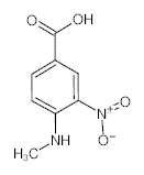 罗恩/Rhawn 4-甲氨基-3-硝基苯甲酸，R042999-1g CAS:41263-74-5,98%,1g/瓶 售卖规格：1瓶