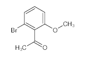 罗恩/Rhawn 1-(2-溴-6-甲氧基苯基)乙酮，R042537-1g CAS:380225-68-3,97%,1g/瓶 售卖规格：1瓶