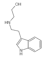 罗恩/Rhawn 2-(2-(1H-吲哚-3-基)乙基氨基)乙醇，R042459-50mg CAS:37465-61-5,96%,50mg/瓶 售卖规格：1瓶