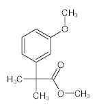 罗恩/Rhawn 2-(3-甲氧基苯基)-2-甲基丙酸甲酯，R041784-50mg CAS:32454-33-4,97%,50mg/瓶 售卖规格：1瓶