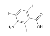 罗恩/Rhawn 3-氨基-2,4,6-三碘苯甲酸，R041625-5g CAS:3119-15-1,99%,5g/瓶 售卖规格：1瓶