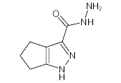罗恩/Rhawn 1,4,5,6-四氢环戊并吡唑-3-酰肼，R041492-1g CAS:299166-55-5,97%,1g/瓶 售卖规格：1瓶