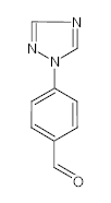 罗恩/Rhawn 4-(1-1,2,4-三唑基)苯甲醛，R041278-1g CAS:27996-86-7,95%,1g/瓶 售卖规格：1瓶