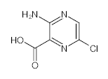 罗恩/Rhawn 3-氨基-6-氯吡嗪-2-甲酸，R041198-250mg CAS:2727-13-1,98%,250mg/瓶 售卖规格：1瓶