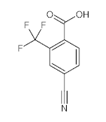 罗恩/Rhawn 4-氰基-2-三氟甲基苯甲酸，R041134-50mg CAS:267242-09-1,97%,50mg/瓶 售卖规格：1瓶