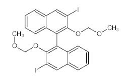 罗恩/Rhawn (S)-3,3'-二碘-2,2'-双(甲氧基甲氧基)-1,1'-联萘酚，R040399-1g CAS:219583-87-6,≥95%,99%e.e.,1g/瓶 售卖规格：1瓶