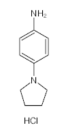 罗恩/Rhawn 4-(1-吡咯烷基)苯胺盐酸盐，R040350-5g CAS:216670-47-2,≥95%,5g/瓶 售卖规格：1瓶
