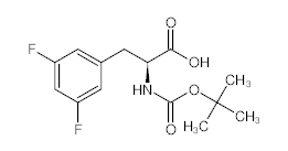 罗恩/Rhawn N-Boc-L-3,5-二氟苯丙氨酸，R040112-5g CAS:205445-52-9,≥98%,5g/瓶 售卖规格：1瓶