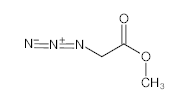 罗恩/Rhawn 2-叠氮基乙酸甲酯，R039481-1g CAS:1816-92-8,≥97%,1g/瓶 售卖规格：1瓶