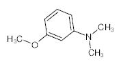 罗恩/Rhawn N,N-二甲基间甲氧基苯胺，R038511-1ml CAS:15799-79-8,97%,GC&T,1ml/瓶 售卖规格：1瓶