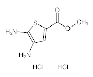 罗恩/Rhawn 4,5-二氨基噻吩-2-羧酸甲酯二盐酸盐，R038054-25mg CAS:1452518-88-5,97%,25mg/瓶 售卖规格：1瓶