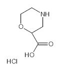 罗恩/Rhawn (S)-吗啉-2-羧酸盐酸盐，R037973-50mg CAS:1439373-55-3,95%,50mg/瓶 售卖规格：1瓶