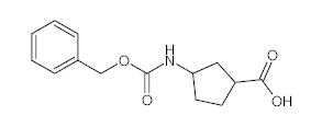罗恩/Rhawn N-Cbz-3-氨基环戊甲酸，R037875-1g CAS:1427475-13-5,≥97%,1g/瓶 售卖规格：1瓶
