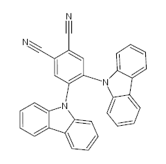 罗恩/Rhawn 4,5-二(9-咔唑基)-邻苯二腈，R037799-1g CAS:1416881-50-9,>98%(HPLC), Sublimed,1g/瓶 售卖规格：1瓶