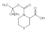 罗恩/Rhawn N-Boc-3-硫代吗啉甲酸，R036945-250mg CAS:128453-98-5，≥95%，250mg/瓶 售卖规格：1瓶