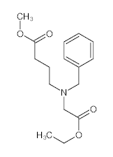 罗恩/Rhawn 4-[N-苄基-N-(2-乙氧基-2-氧代乙基)氨基]丁酸甲酯，R036669-5g CAS:1256633-23-4，≥95%，5g/瓶 售卖规格：1瓶