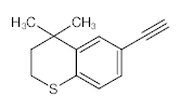 罗恩/Rhawn 6-乙炔基-4,4-二甲基二氢苯并噻喃，R035818-50mg CAS:118292-06-1，98%，50mg/瓶 售卖规格：1瓶