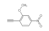 罗恩/Rhawn 1-乙炔基-2-甲氧基-4-硝基苯，R035502-25mg CAS:1135283-10-1，97%，25mg/瓶 售卖规格：1瓶