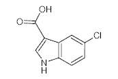 罗恩/Rhawn 5-氯吲哚-3-羧酸，R034872-250mg CAS:10406-05-0，98%，250mg/瓶 售卖规格：1瓶