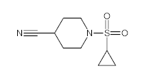 罗恩/Rhawn 1-(环丙基磺酰基)-4-氰基哌啶，R034834-25mg CAS:1036738-82-5，97%，25mg/瓶 售卖规格：1瓶