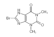 罗恩/Rhawn 8-溴茶碱，R034174-1g CAS:10381-75-6，≥98%，1g/瓶 售卖规格：1瓶